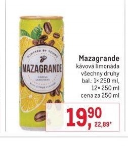 Mazagrande kávová limonáda