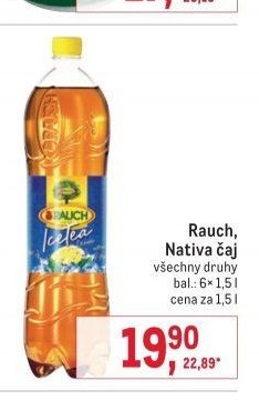 Rauch, Nativa čaj