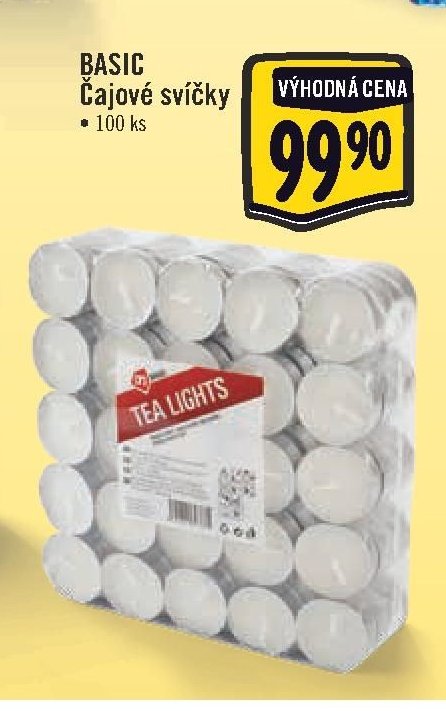 BASIC Čajové svíčky
