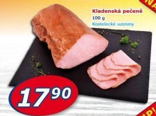 Pečeně kladenská Kostelecké uzeniny