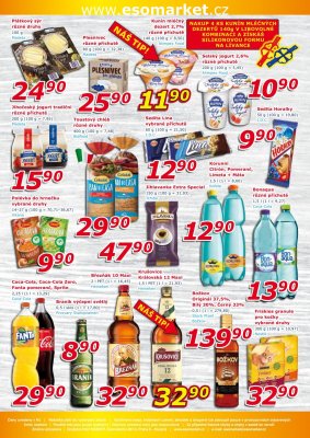 akční leták ESO MARKET 27.1.2021-7.2.2021