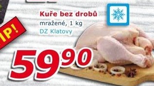 Kuře mražené DZ Klatovy