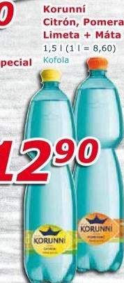 Voda ochucená Korunní