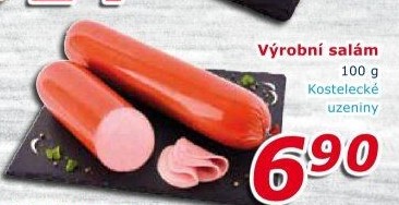 Výrobní salám Kostelecké uzeniny