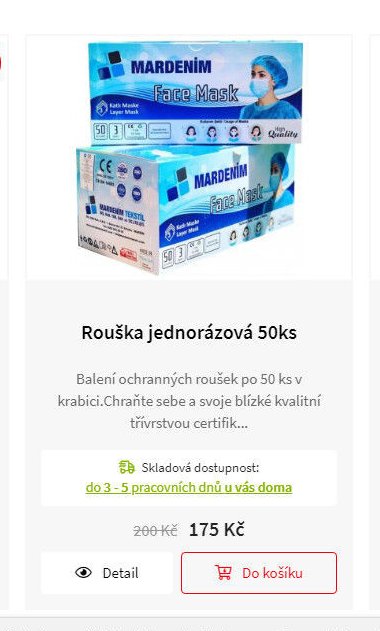 Rouška jednorázová 50ks - Jamall akcniletaky.com