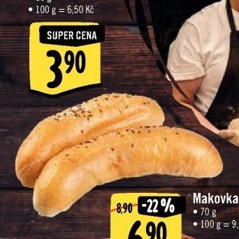 Česká chuť Rohlík Klasik