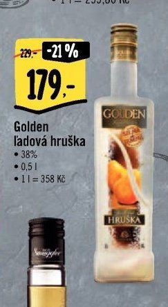 Golden řadová hruška
