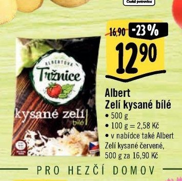 Albert Zelí kysané bílé