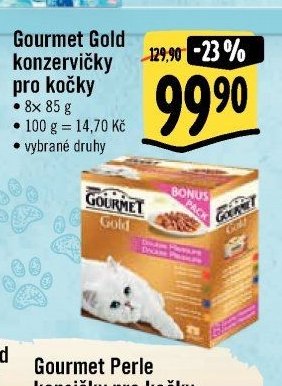 Gourmet Gold konzervičky pro kočky