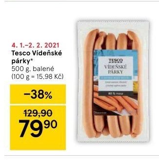 Tesco Vídeňské párky