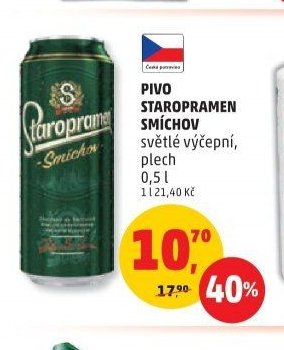 PIVO STAROPRAMEN SMÍCHOV