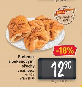 Pletenec s pekanovými ořechy z naší pece