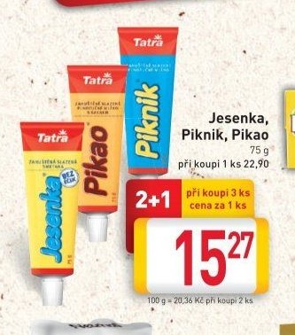 Jesenka, Piknik, Pikao