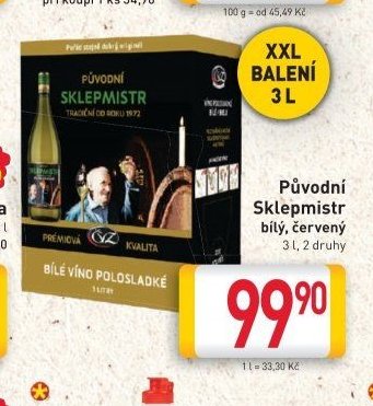 Původní Sklepmistr