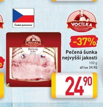 Pečená šunka nejvyšší jakosti