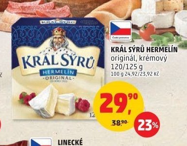 KRÁL SÝRŮ HERMELÍN
