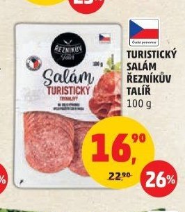 TURISTICKÝ SALÁM ŘEZNÍKŮV TALÍŘ