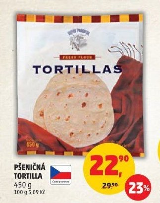 PŠENIČNÁ TORTILLA