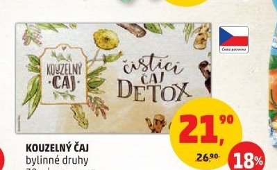 KOUZELNÝ ČAJ bylinné druhy 30 g
