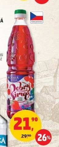 Dobrý sirup Dobrá voda