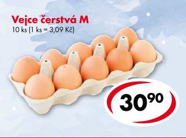 Vejce čerstvá M