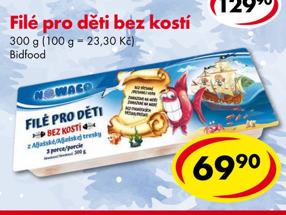 Filé pro děti bez kostí
