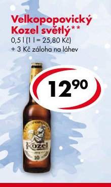 Velkopopovický Kozel světlý