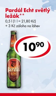 Pardál Echt světlý ležák