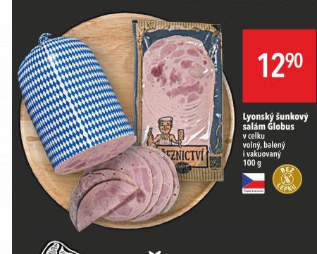 Lyonský šunkový salám Globus