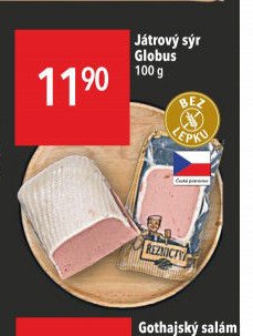 Játrový sýr Globus