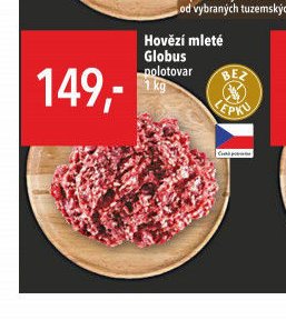 Hovězí mleté Globus