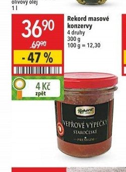 Rekord masové konzervy
