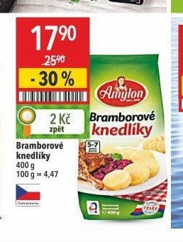 Bramborové knedlíky