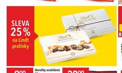 Lindt pralinky