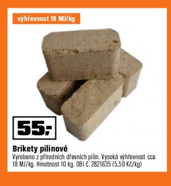 Brikety pilinové