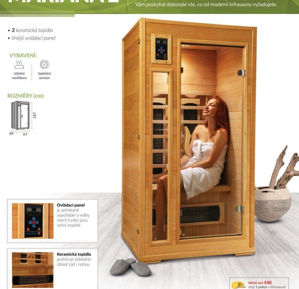 Infrasauna MARIANA 2 - Mountfield akcniletaky.com