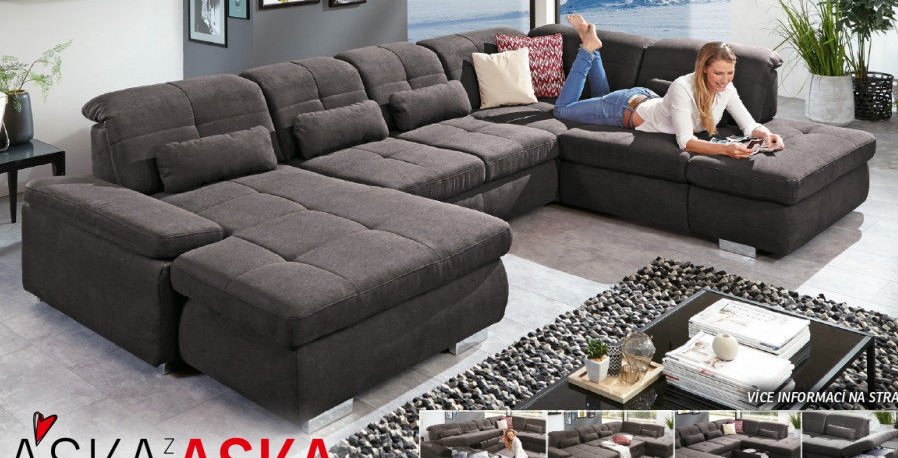 Rohová sedačka - ASKO akcniletaky.com
