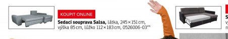 Sedací souprava Salsa - ASKO akcniletaky.com