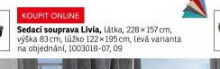 Sedací souprava Livia - ASKO akcniletaky.com