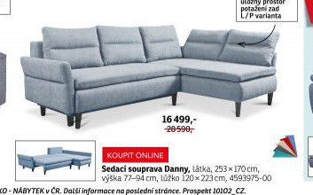 Sedací souprava Danny - ASKO akcniletaky.com