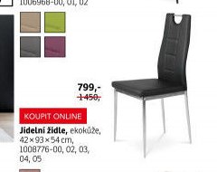 Jídelní židle (vysoká černá) - ASKO akcniletaky.com