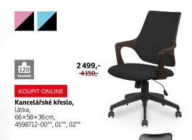 Kancelářské křeslo, látka - ASKO akcniletaky.com
