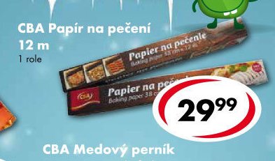 CBA Papír na pečení