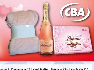 Bonboniéra Laguna mořské plody + Bohemia Sekt