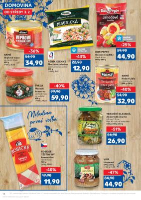 akční leták Kaufland 3.2.2021-9.2.2021