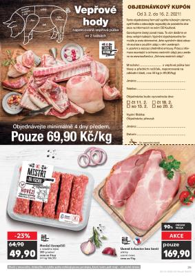 akční leták Kaufland 3.2.2021-9.2.2021