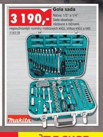 Gola sada Makita - UNI HOBBY akcniletaky.com
