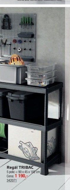 Regál TRIBAC - UNI HOBBY akcniletaky.com