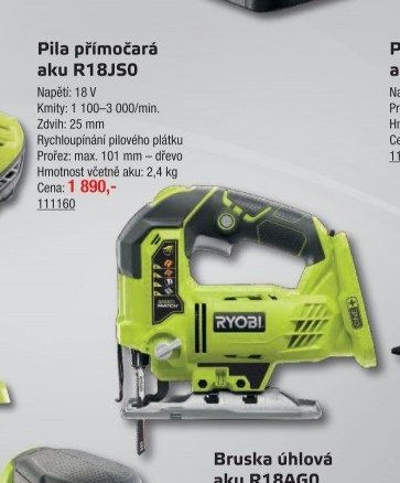 Pila přímočará aku R18JS0 - UNI HOBBY akcniletaky.com