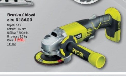 Bruska úhlová aku R18AG0 - UNI HOBBY akcniletaky.com